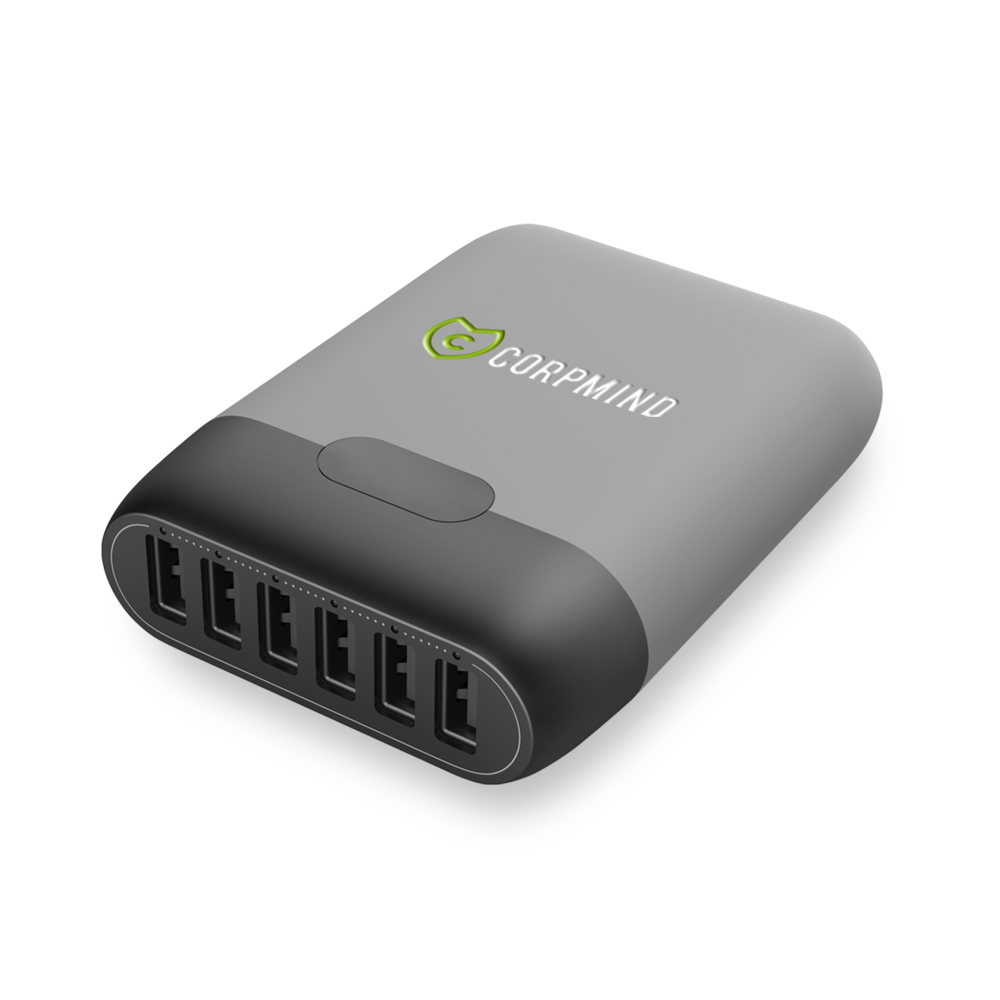 Brandable 6-Port USB Charger