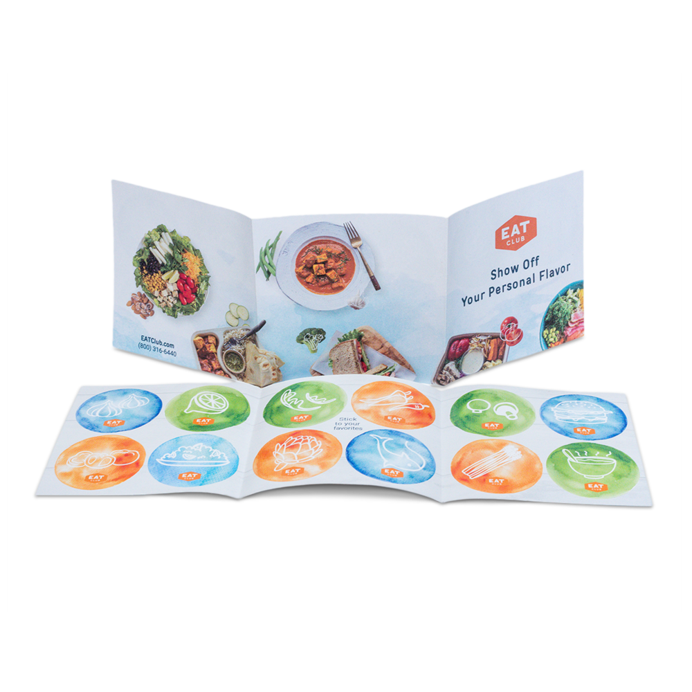 Custom Sticker Book